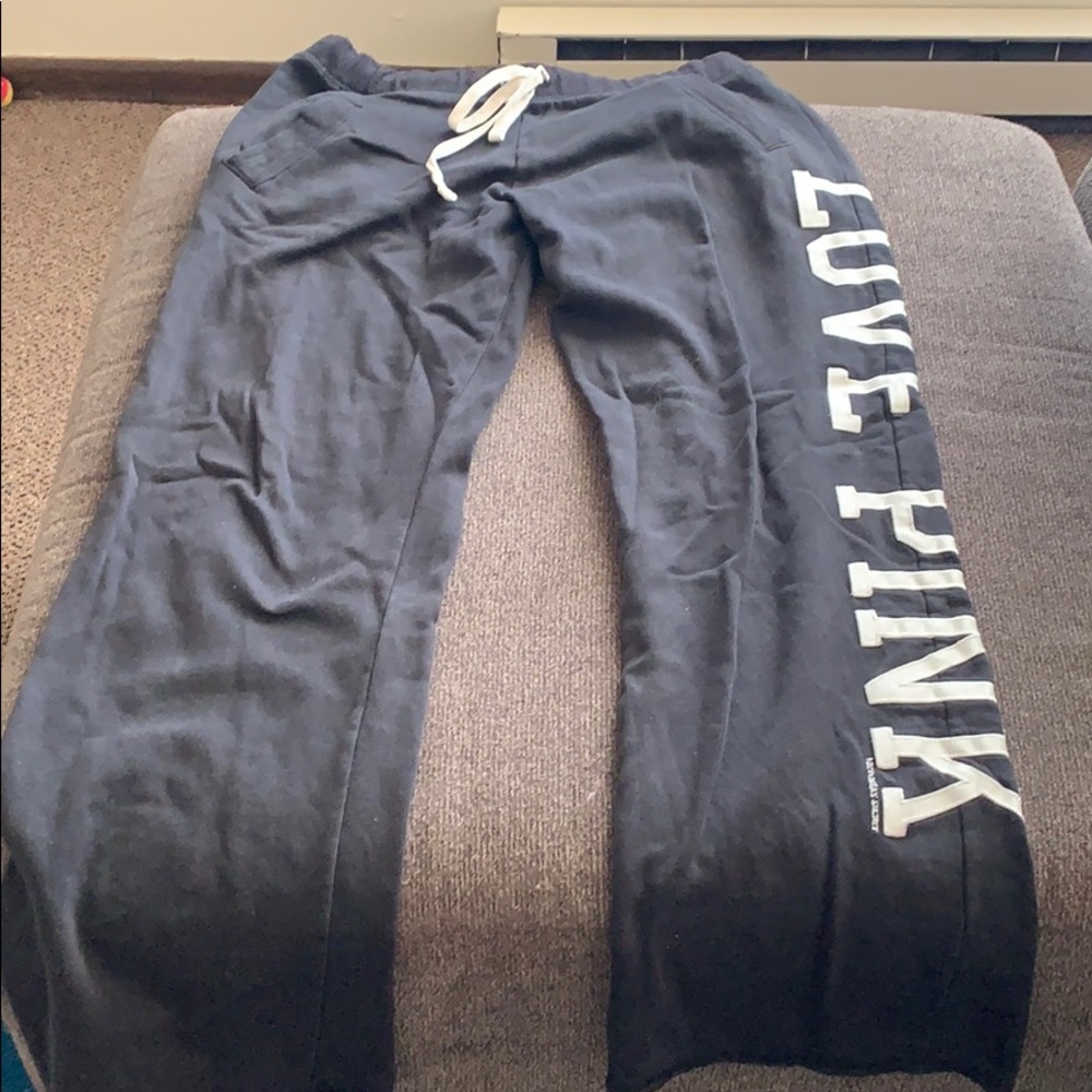 Pink sweatpants
